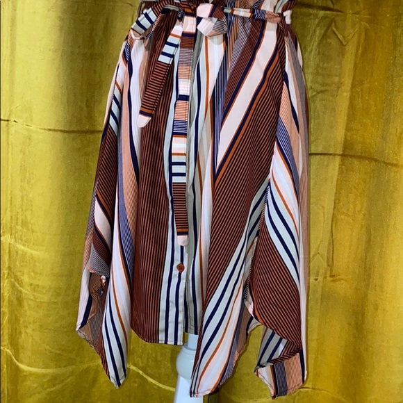 Almost Famous Belted Button-Up Shirt Dress - Picture 3 of 7